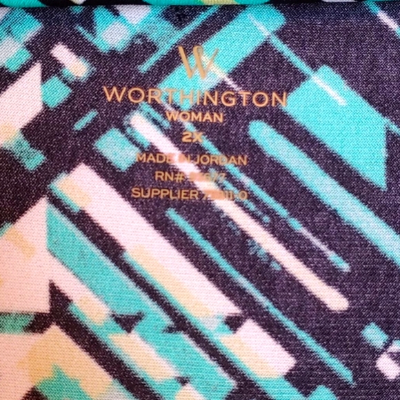 Worthington Woman 2X blouse - Picture 3 of 5